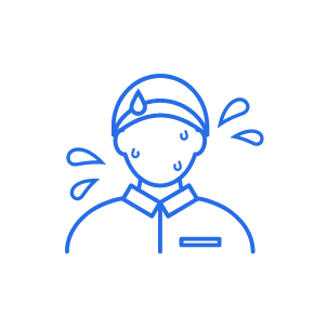 現場の安全性を確保したい